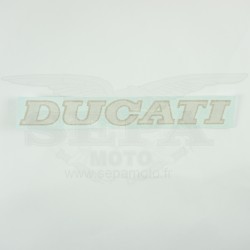 Décalcomanie "Ducati", 43510101A, gris/or